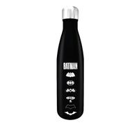 Batman Metal Drinks Bottle (Boxed) - Official Batman Stainless Steel, Double-Walled Insulation for Hot/Cold Drinks, Iconic Design, Gift Boxed, Perfect for Fans, Ideal for Travel, Office, or Daily Use