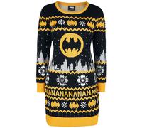 Batman Na Na Na Midi Dress black grey yellow XXL