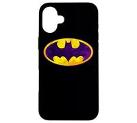 Batman Neon Distress Bat Logo Case for iPhone 16 Plus