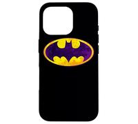 Batman Neon Distress Bat Logo Case for iPhone 16 Pro