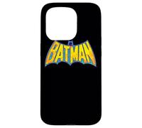 Batman Neon Distress Logo Case for iPhone 15 Pro