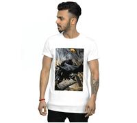 Batman Night Gotham City T-Shirt DC Comics White L
