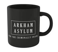 Batman Official Core Arkham Asylum Mug - Black Batman Black