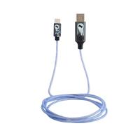 BATMAN Official Licensed Light Up Charging Cable. Type-C to USB cable With Flowing Light Effect, Fast Charge And Data Sync. Suitable For Smartphones, Tablets, Bluetooth Headphones, Power Banks Etc.