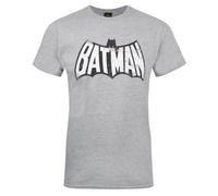 Batman Official Mens Retro Logo T-Shirt NS4941