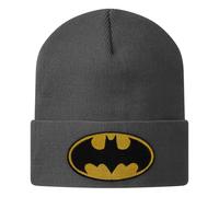 BATMAN Officially Licensed Logo Beanie (Dark Grey)