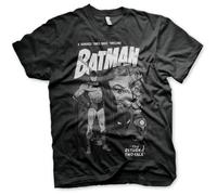 BATMAN Officially Licensed Return of Two-Face Mens T-Shirt (Black), Small