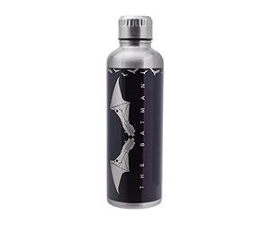 Batman Paladone Stainless Steel Water Bottle, 500 ml, 16.9 fl oz, Multicolored
