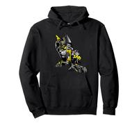 Batman Panel Portrait and Batmobile Pullover Hoodie