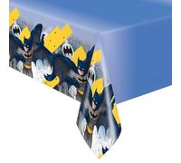 Batman Party Supplies Batman Birthday Party Tableware Pack- Superhero Plates Cups Napkins Table Cover (Table cover)