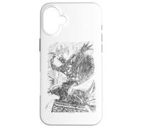 Batman Pencil Batarang Throw Illustration Case for iPhone 16 Plus