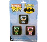 Batman Pink, Green & Blue US Exclusive Pocket Pop! 3 Pack