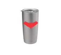 Batman Red Hood Logo Stainless Steel Insulated Tumbler