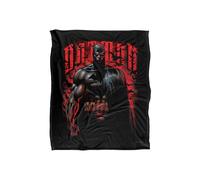 Batman Red Knight Blanket 152 x 127 cm DC Comics White One Size