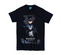 Batman Returns Men's Movie Poster T-Shirt in Black | Size: Small Batman Returns Black S