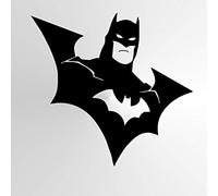 Batman Reusable Stencil Big Sizes Wall Decor Modern Hero Villain Movie Film / Batman1 (Mylar Reusable Stencil, A4 Size - 210 x 297 mm, 8.3 x 11.7 in)