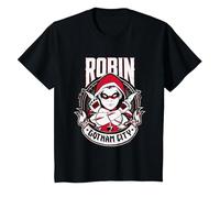 Batman Robin Gotham City T-Shirt, Youth, Black, X-Small