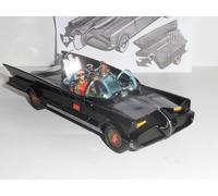 Corgi Diecast Model Cars - RT26701 Batmobile with Batman and Robin - Men, Women & Kids Souvenir Gifts from UK - Small Die Cast Toy Car Models for Boys, Gift for Motor Enthusiasts