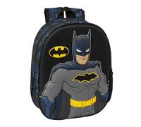BATMAN School Backpack, with 3D Design, Ideal for Children of Different Ages, Comfortable and Versatile, Quality and Resistance, 27 x 10 x 33 cm