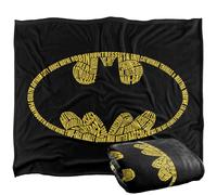 Batman Script Graphic Logo Blanket