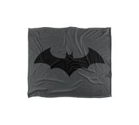 Batman Shadow Bat Logo Blanket 152 x 127 cm DC Comics White One Size