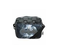 Batman Shoulder Bag Dc Comics Messenger Bag Black Silver Adjustable Strap