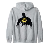 Batman Silhouette Over City Zip Hoodie
