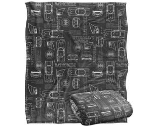 BATMAN Silky Touch Super Soft Throw Blanket, 152 x 127 cm