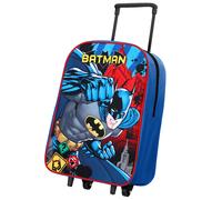 Batman Standard Trolley Backpack Cabin Luggage Foldable Wheels