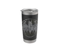 Batman Starry Night Shield Stainless Steel Insulated Tumbler