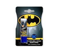 Batman Superhero Strawberry Flavour Lip Balm - Moisturizing & Hydrating Formula | Natural & Dermatologically Tested | Perfect for Kids & Adults, 4g