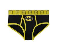 batman SuperHeroStuff Costume Logo Men's Underwear Briefs- Large (36-38) Black