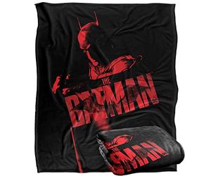 BATMAN The (2022) Blanket, Monochromatic Red Silky Touch Super Soft Throw Blanket 152 x 127 cm