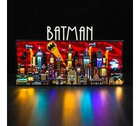 Batman: The Animated Series Gotham City LED Light Set - No Lego, Decoration Lighting Set