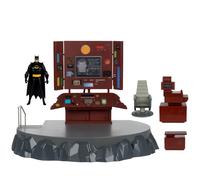 Batman: The Animated Series The Batcave Playset with Exclusive Batman 6in Action Figure Gold Label McFarlane Toys