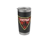Batman: The Brave and the Bold Firestorm Shield Stainless Steel Insulated Tumbler