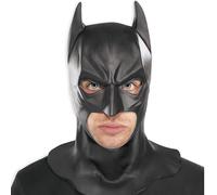 Batman The Dark Knight Adult Batman Full Overhead Latex Mask One Size Multi