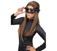 Batman The Dark Knight Rises Deluxe Catwoman Goggles mask One Size Black