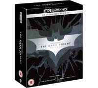 Batman The Dark Knight Trilogy (2005-2012) (3 Films) 4K Ultra HD + Blu-Ray