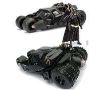 Official DC Comics Batman Dark Knight Batmobile with Batman 1/24 Scale Jada Toys Figure