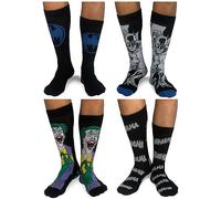 Batman & The Joker 4 Pack Men's Socks Multi