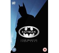 BATMAN MOVIE QUADRILOGY 1-4 DVD BOX SET PART 1 2 3 4 Original UK Release R2