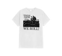 Batman - This Is How We Roll White - T-Shirt - white - L - 100% Cotton,Jersey L