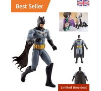Batman True Moves Figure - 12-Inch, 11 Articulation Points, DC Comics Collection
