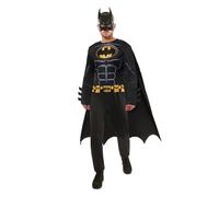(M, Black/Yellow/Grey) Batman Unisex Adult Costume