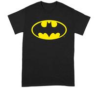 Batman Unisex Adult Logo T-Shirt BI104