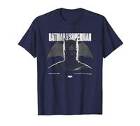 Batman v Superman Cowl 85th Anniversary T-Shirt, Men, Navy Blue, 5X-Large