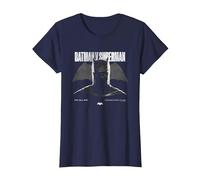 Batman v Superman Cowl 85th Anniversary T-Shirt, Women, Navy Blue, 3X-Large