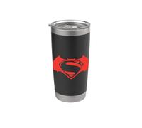 Batman v Superman Simple Red Logo Stainless Steel Insulated Tumbler