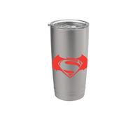 Batman v Superman Simple Red Logo Stainless Steel Insulated Tumbler